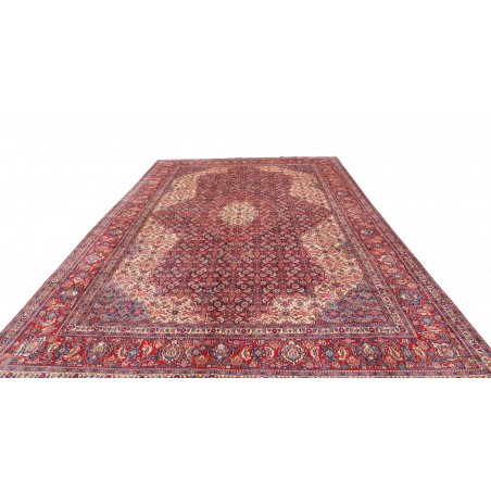 Tappeto Sarough Persia azzurro arancione 287x422