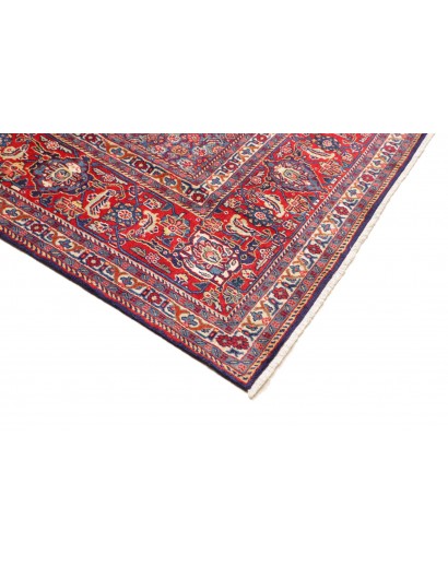 Tappeto Sarough Persia azzurro arancione 287x422