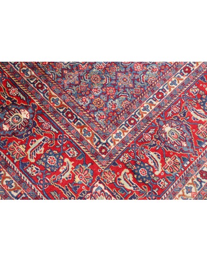 Tappeto Sarough Persia azzurro arancione 287x422