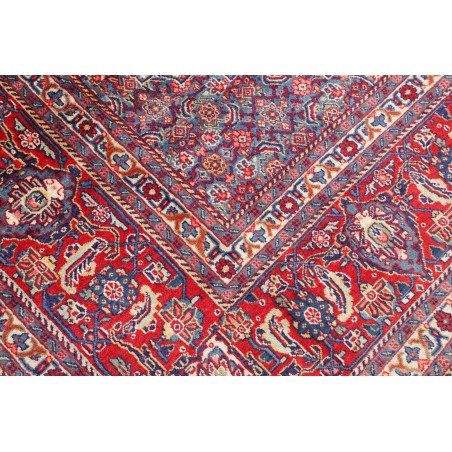 Tappeto Sarough Persia azzurro arancione 287x422
