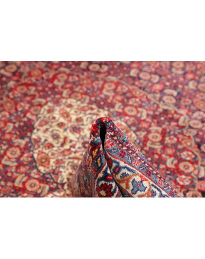Tappeto Sarough Persia azzurro arancione 287x422