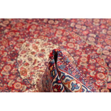 Tappeto Sarough Persia azzurro arancione 287x422