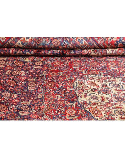 Tappeto Sarough Persia azzurro arancione 287x422
