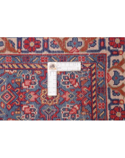Tappeto Sarough Persia azzurro arancione 287x422