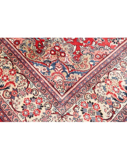 Tappeto Sarough Persia beige marrone 276x407