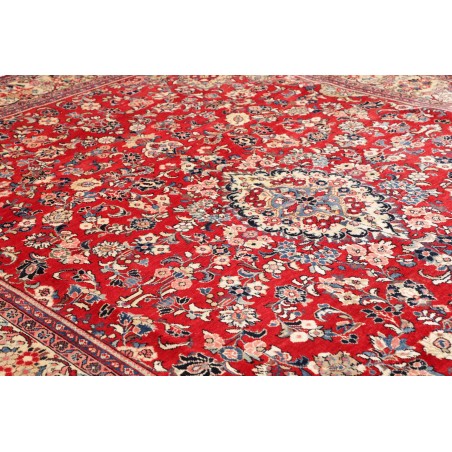 Tappeto Sarough Persia beige marrone 276x407