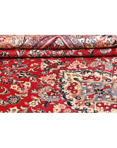 Tappeto Sarough Persia beige marrone 276x407