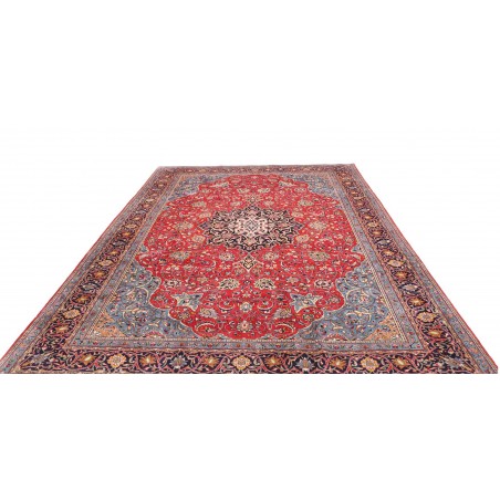 Tappeto Sarough Persia beige grigio 255x350