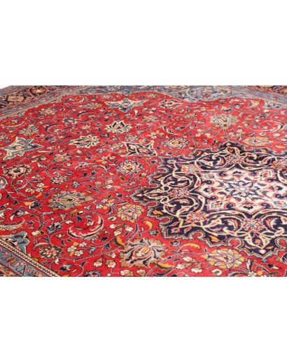 Tappeto Sarough Persia beige grigio 255x350