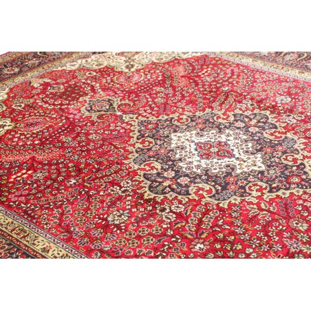 Tappeto Tabriz Persia marrone 252x340