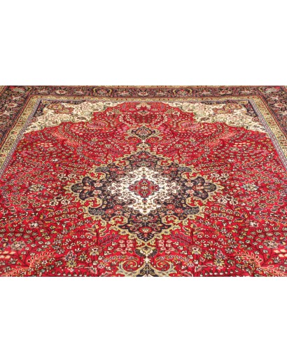 Tappeto Tabriz Persia marrone 252x340
