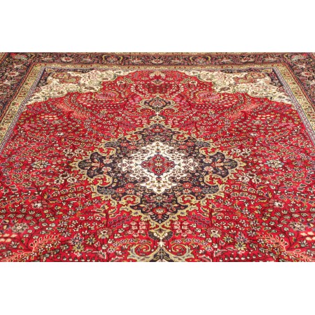 Tappeto Tabriz Persia marrone 252x340