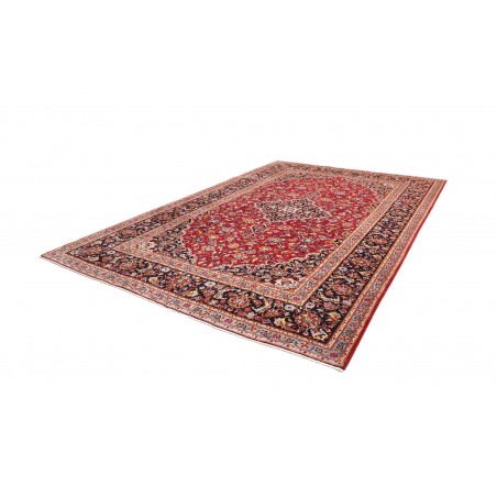 Tappeto Ardakan Persia bianco grigio 257x378