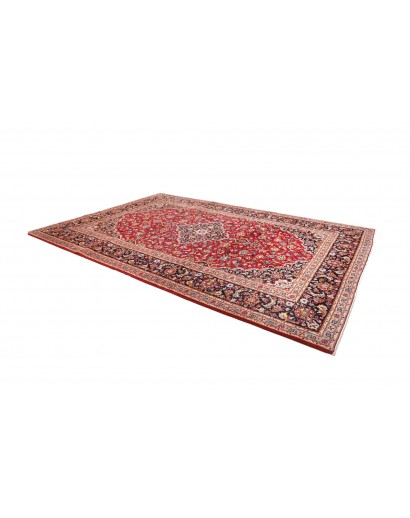 Tappeto Ardakan Persia bianco grigio 257x378