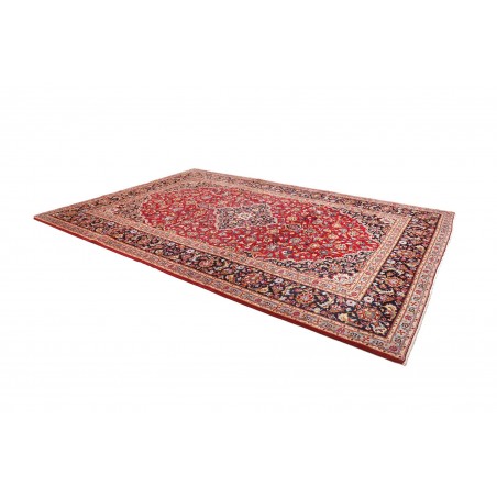 Tappeto Ardakan Persia bianco grigio 257x378