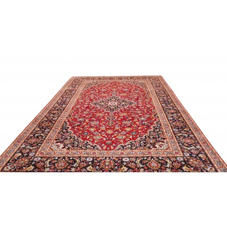 Tappeto Ardakan Persia bianco grigio 257x378