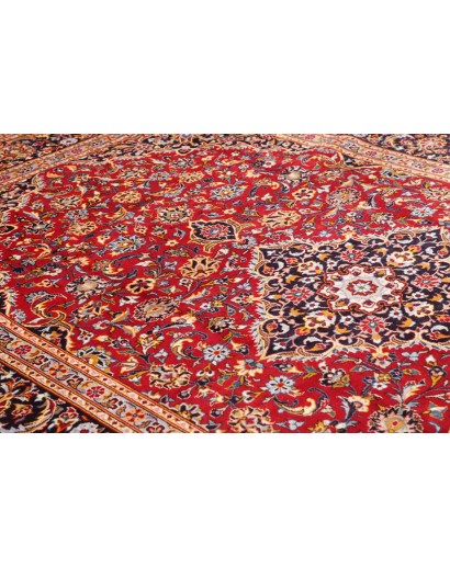 Tappeto Ardakan Persia bianco grigio 257x378