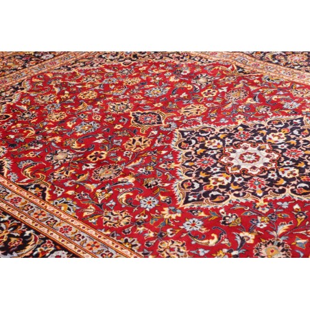 Tappeto Ardakan Persia bianco grigio 257x378