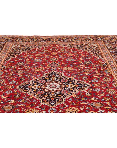 Tappeto Ardakan Persia bianco grigio 257x378