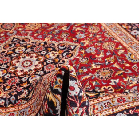 Tappeto Ardakan Persia bianco grigio 257x378