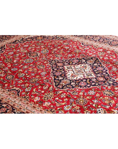 Tappeto Ardakan Persia viola marrone 246x349