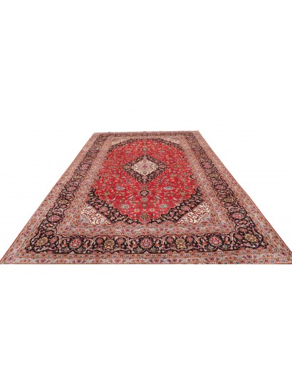 Tappeto Ardakan Persia marrone bianco 253x366