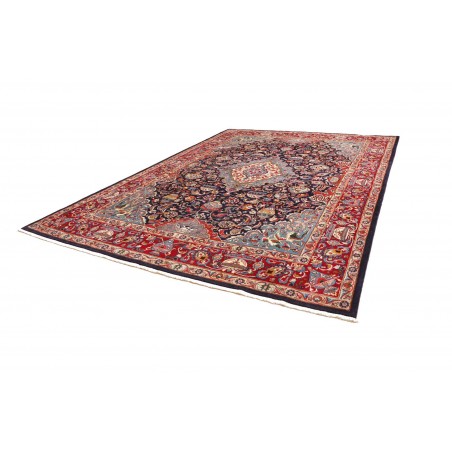 Tappeto Kashamr Zirkhaki Persia marrone azzurro 292x390