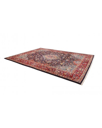 Tappeto Kashamr Zirkhaki Persia marrone azzurro 292x390