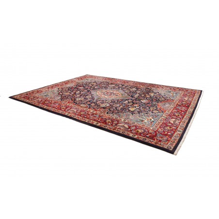 Tappeto Kashamr Zirkhaki Persia marrone azzurro 292x390