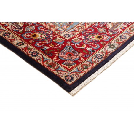 Tappeto Kashamr Zirkhaki Persia marrone azzurro 292x390