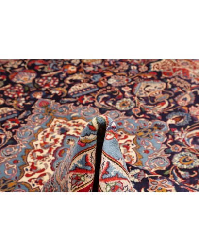 Tappeto Kashamr Zirkhaki Persia marrone azzurro 292x390