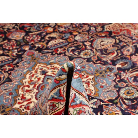 Tappeto Kashamr Zirkhaki Persia marrone azzurro 292x390