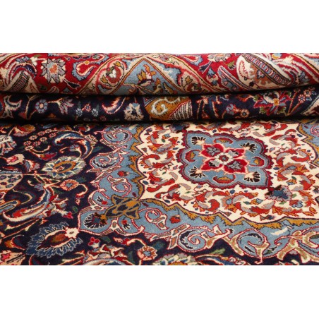 Tappeto Kashamr Zirkhaki Persia marrone azzurro 292x390