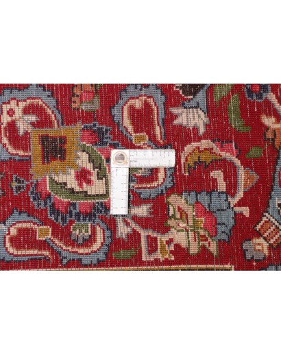 Tappeto Kashamr Zirkhaki Persia marrone azzurro 292x390