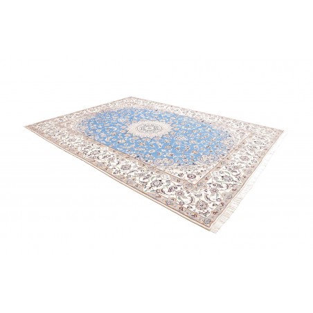 Tappeto Nain 9La Persia bianco grigio 255x350