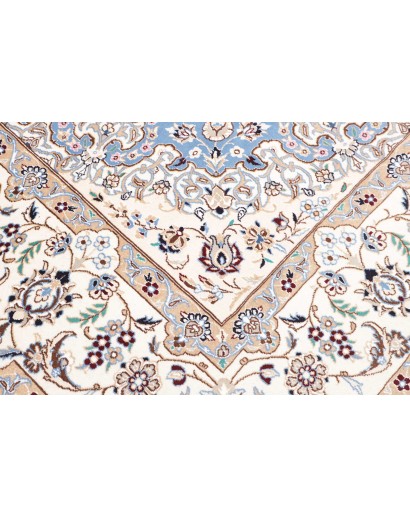 Tappeto Nain 9La Persia bianco grigio 255x350