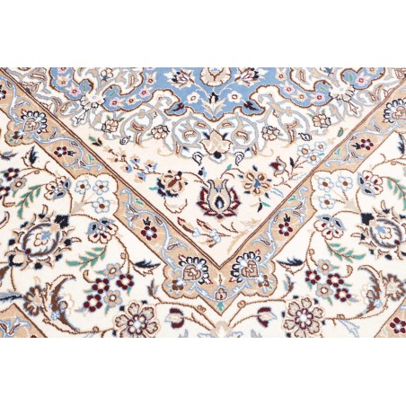 Tappeto Nain 9La Persia bianco grigio 255x350
