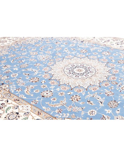 Tappeto Nain 9La Persia bianco grigio 255x350