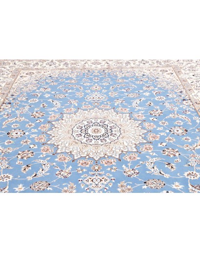 Tappeto Nain 9La Persia bianco grigio 255x350