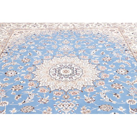 Tappeto Nain 9La Persia bianco grigio 255x350