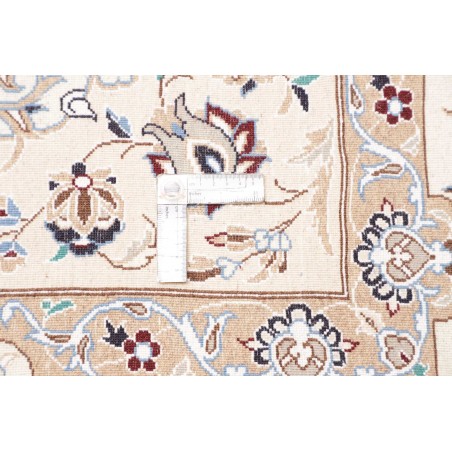 Tappeto Nain 9La Persia bianco grigio 255x350