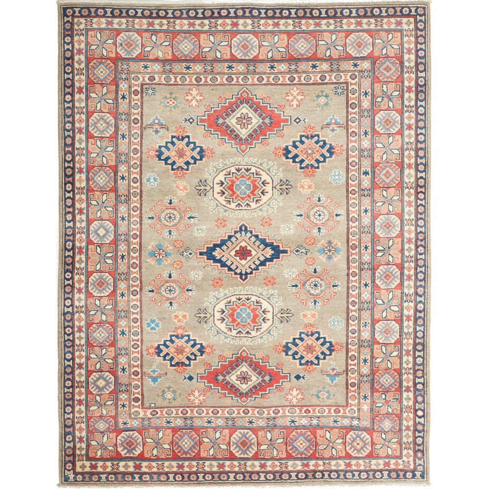 Tappeto Kazak Afghanistan marrone 153x200 Tappeto Kazak Afghanistan marrone 153x200