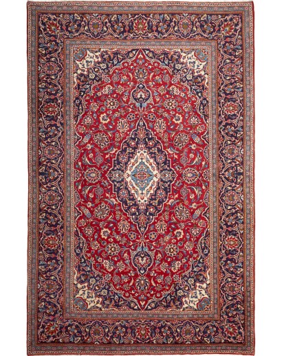 Tappeto Ardakan Persia marrone giallo 202x317