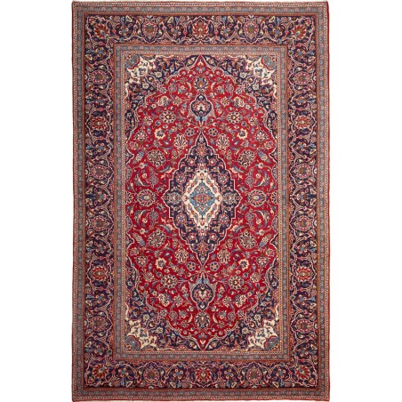Tappeto Ardakan Persia marrone giallo 202x317
