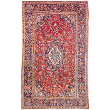 Tappeto Ardakan Persia marrone bianco 203x327
