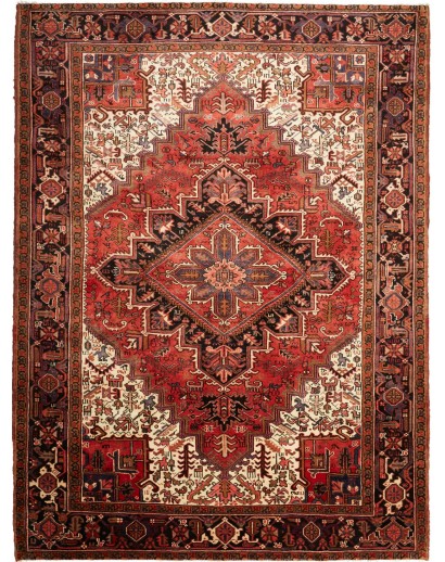 Tappeto Gorawan Persia marrone rosso 218x290