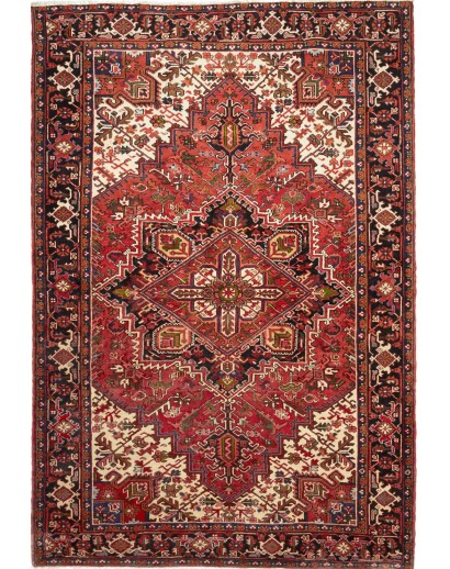 Tappeto Gorawan Persia marrone giallo 206x307