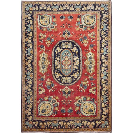 Tappeto Sarough Persia rosso giallo 202x295