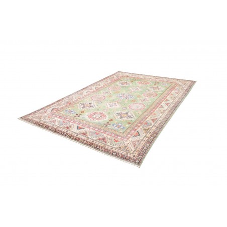 Tappeto Kazak Afghanistan beige bianco 199x280