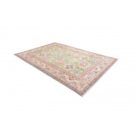 Tappeto Kazak Afghanistan beige bianco 199x280